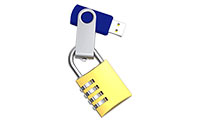 USB Card If you want to protect your data from deletion by the final user, you need a Flashbay Dual Zone Flash Drive.
